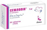 Семлопин табл. 5 мг №28