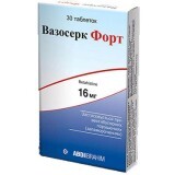 Вазосерк форт табл. 16 мг блистер №30