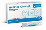 Натрия Хлорид р-р д/ин. 9 мг/мл контейнер однодоз. 2 мл №10