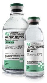 Натрия гидрокарбонат р-р д/инф. 4 % бутылка 100 мл
