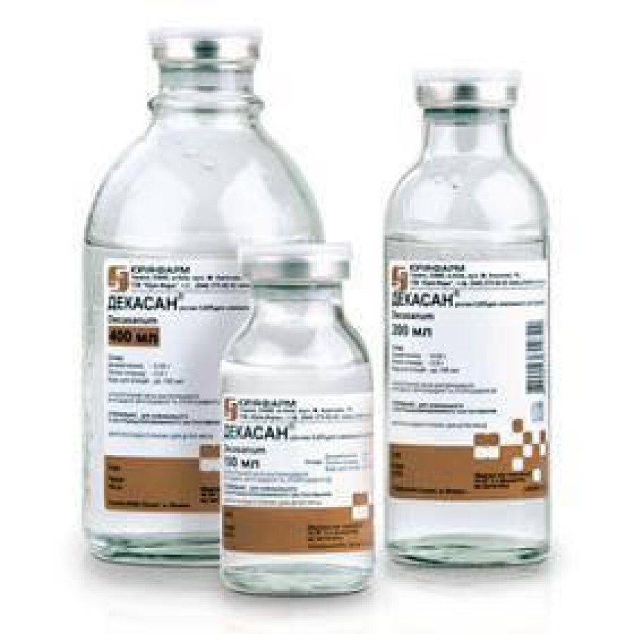 Декасан р-р 0,2 мг/мл контейнер полимерн. 1000 мл: цены и характеристики