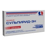 Сульпирид-зн табл. 200 мг блистер №10: цены и характеристики