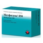 Метфогама 850 табл. в/плівк. обол. 850 мг №30: ціни та характеристики