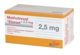 Метотрексат Эбеве табл. 2,5 мг контейнер, в коробке №50