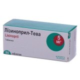 Лізиноприл-тева табл. 5 мг блістер №50