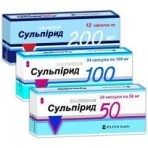 Сульпирид капс. тверд. 50 мг блистер №24: цены и характеристики