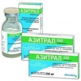Азитрал 250 табл. в/о 250 мг блістер №6