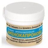 Амінокапронова кислота табл. 500 мг контейнер №20