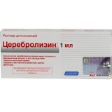 Церебролізин р-н д/ін. 215,2 мг/мл амп. 1 мл №10