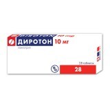 Диротон табл. 10 мг блистер №28