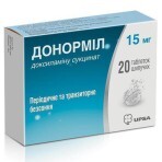 Донормил табл. шип. 15 мг туба №20: цены и характеристики