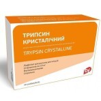 Трипсин кристаллический лиофил. д/р-ра д/ин. 10 мг амп., в пачке №10: цены и характеристики