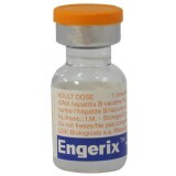 Вакцина Енджерикс-в сусп. д/ін. 20 мкг фл. 1 мл, д/дорослих №10