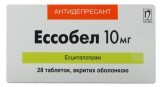 Эссобел табл. п/о 10 мг блистер №28