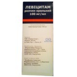 Левіцитам р-н орал. 100 мг/мл фл. 300 мл, з мірним шприцем