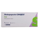 Лейпрорелин сандоз имплантат 3,6 мг шприц