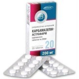 Карбамазепін-астрафарм табл. 200 мг блістер №20