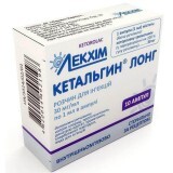 Кетальгин лонг р-р д/ин. 30 мг/мл амп. 1 мл, пачка №10