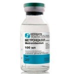 Метронідазол р-н інф. 5 мг/мл пляшка 100 мл: ціни та характеристики
