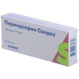 Периндоприл сандоз табл. 4 мг блистер №30