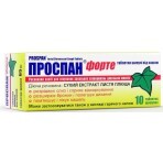 Проспан Форте таблетки шипучие от кашля табл. шип. 65 мг саше, в коробке №10: цены и характеристики