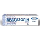Вратизолин крем 30 мг/г туба 3 г