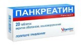 Панкреатин табл. п/о кишечно-раств. 250 мг блистер №20