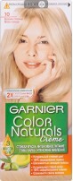 Cтійка крем-фарба для волосся Garnier Color Naturals 10, біле сонце