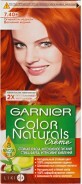Стійка крем-фарба для волосся Garnier Color Naturals 7.40, золотистий мідний