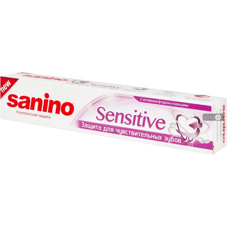 Зубная паста Sanino Защита для чувствительных зубов 100 мл: цены и характеристики