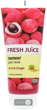 Пилинг для тела Fresh Juice Litchi &amp; Ginger 200 мл