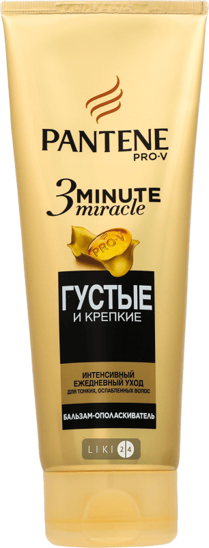 

Бальзам-ополіскувач Pantene Pro-V 200 мл, густе та міцне, 200 мл, густі та кріпкі