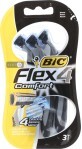 Набор бритв без сменных картриджей BIC Flex 4 Comfort 3 шт