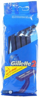 Одноразовые станки для бритья Gillette 2 мужские 10 шт