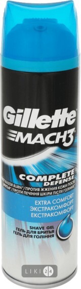 Гель для бритья Gillette Mach 3 Extra Comfort 200 мл