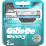 Сменные картриджи для бритья Gillette Mach3 мужские 2 шт: цены и характеристики