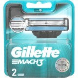 Змінні картриджі для гоління Gillette Mach3 чоловічі 2 шт
