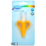 Прорезыватель-щётка для зубов Lindo DK01 силиконовый Банан