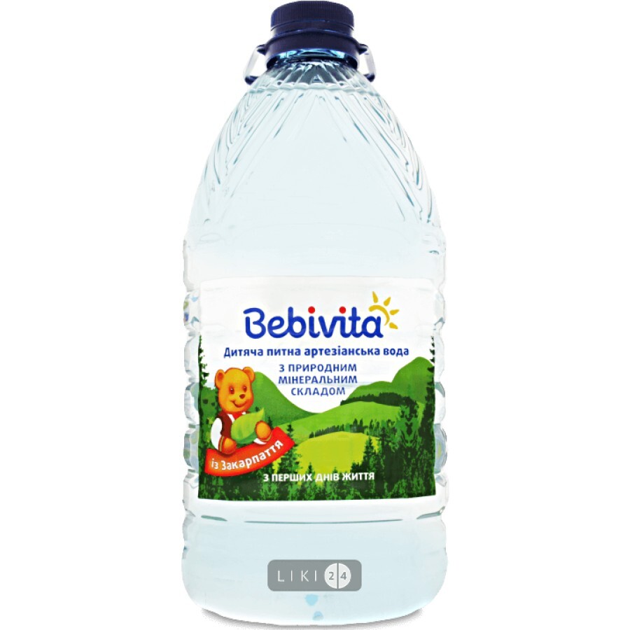 Вода питна дитяча Bebivita 5 л: ціни та характеристики