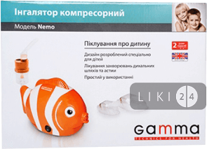 

Інгалятор Gamma Nemo компресорний, Nemo
