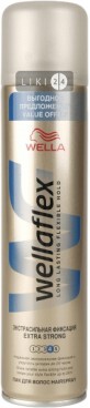 Wellaflex лак для волос 400 мл, экстрасильная фиксация