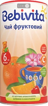 Чай Bebivita фруктовый, 200 г