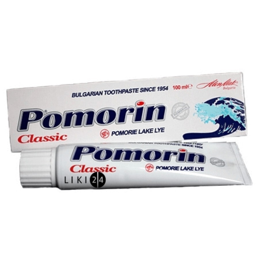 Зубная паста Pomorin Classic, 100 мл: цены и характеристики