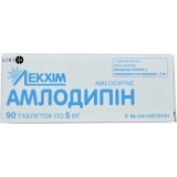 Амлодипін табл. 5 мг блістер №90