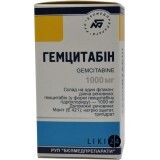 Гемцитабин лиофил. д/р-ра д/инф 1000 мг фл.