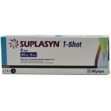 Суплазін 1-shot стерильний розчин натрію гіалуронату 60 мг/6 мл шприц
