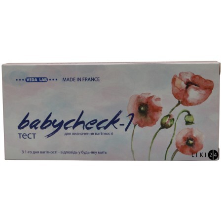 Тест-смужка Veda Lab Babycheck-1 для визначення вагітності
