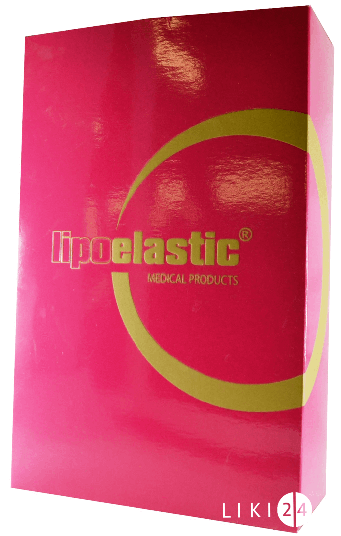

Компресійна білизна Lipoelastic VB comfort після ліпосакції , чорний, L, чорний