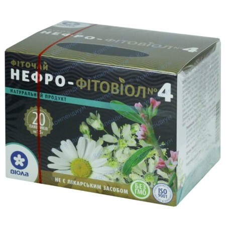 Фиточай Виола Нефро-фитовиол №4 фильтр-пакет 1.5 г 20 шт