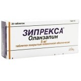 Зипрекса табл. п/плен. оболочкой 5 мг блистер №28